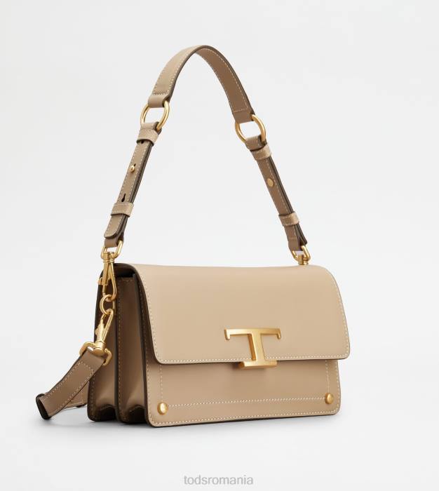 geanta de umar mini femei Tod's 080D402 bej