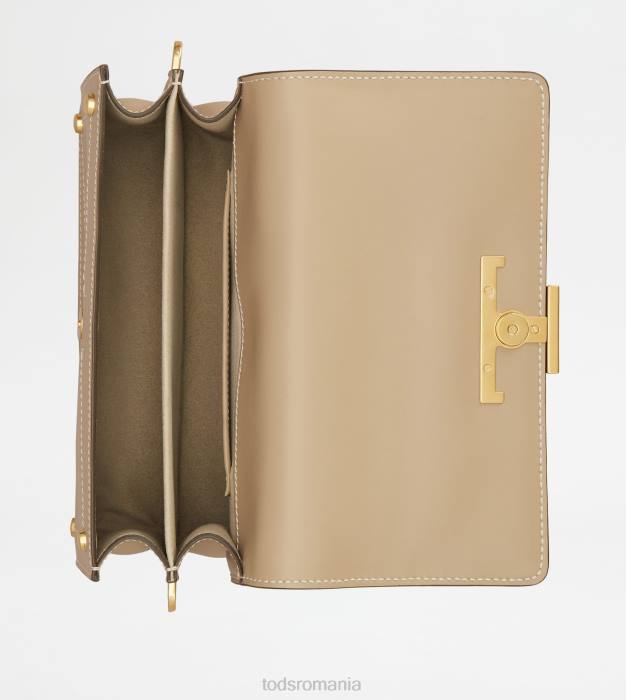 geanta de umar mini femei Tod's 080D402 bej