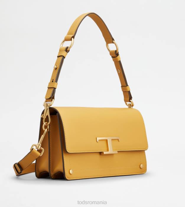 geanta de umar mini femei Tod's 080D405 galben