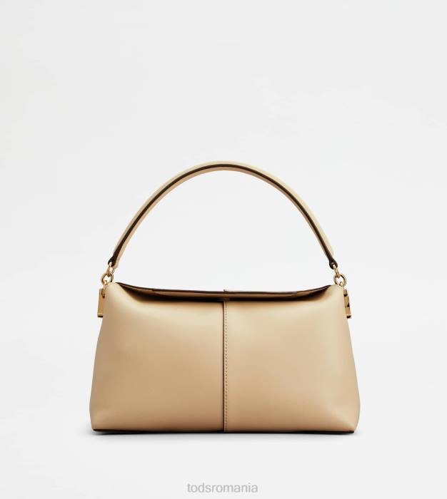 geanta de umar t husa din piele mini femei Tod's 080D449 bej