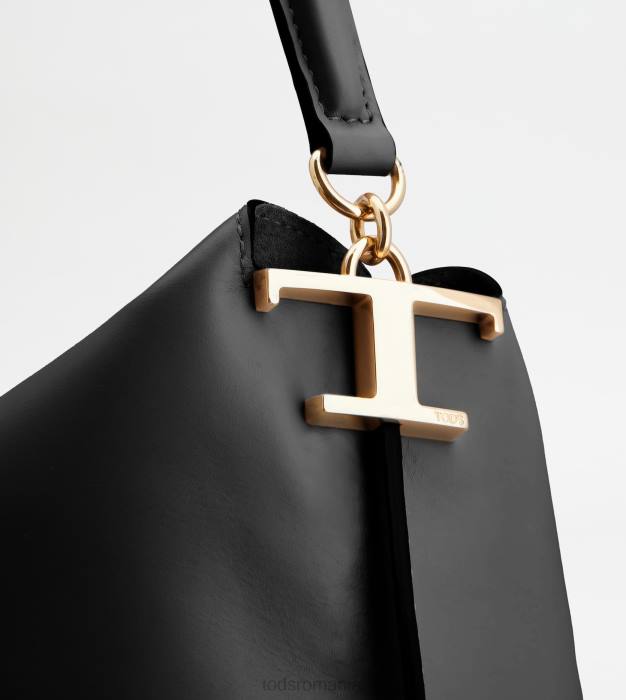 geanta hobo t husa din piele mare femei Tod's 080D427 negru