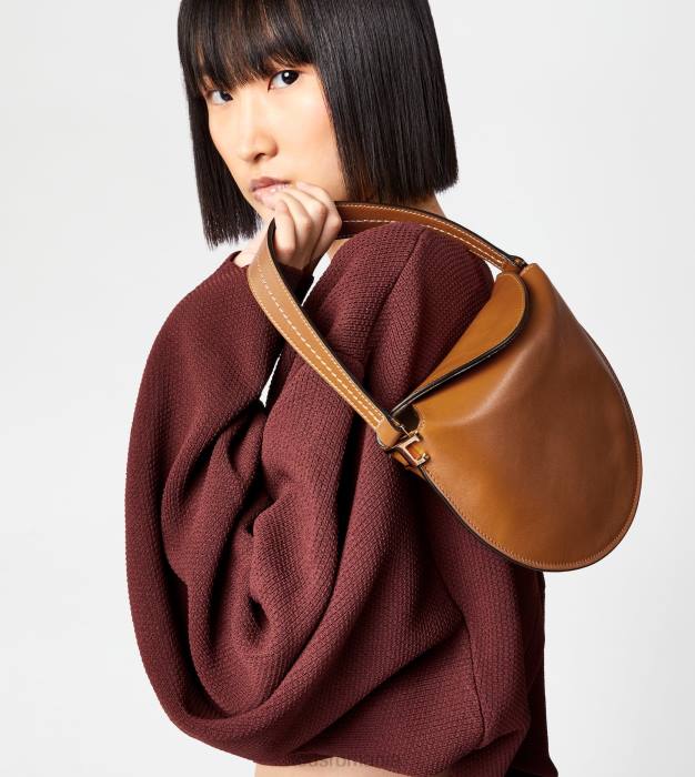 husa hobo bag t din piele micro femei Tod's 080D419 maro