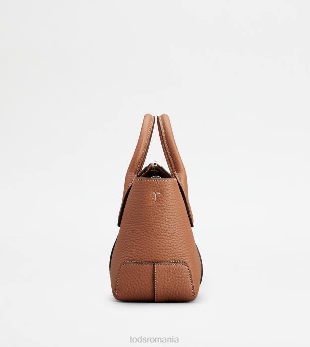 di geanta din piele mini femei Tod's 080D351 maro