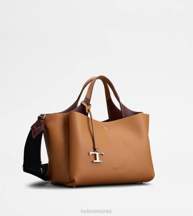 geanta din piele mini femei Tod's 080D359 maro