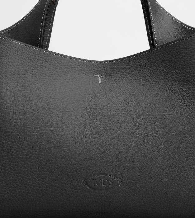 geanta din piele mini femei Tod's 080D361 negru
