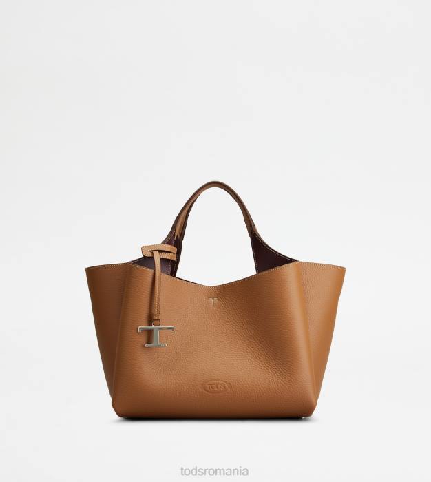geanta din piele mini femei Tod's 080D362 maro