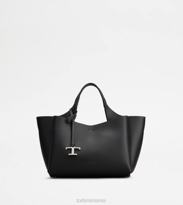 geanta din piele mini femei Tod's 080D369 negru