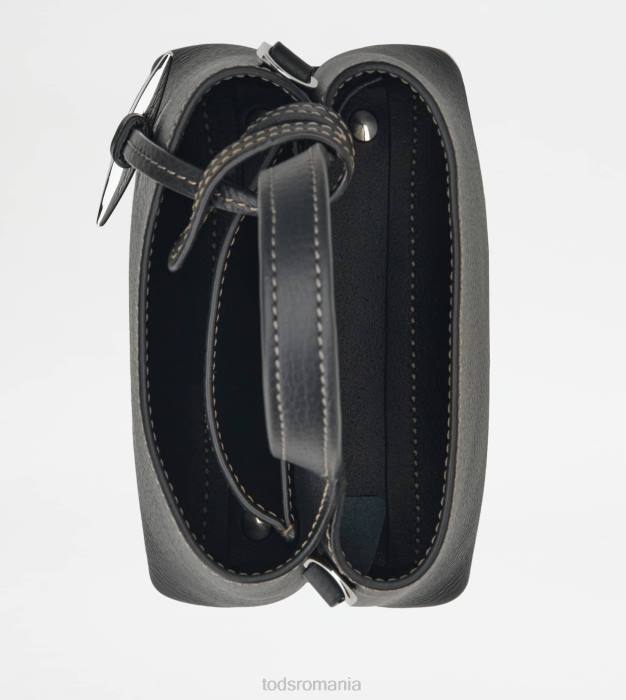 micro geanta din piele femei Tod's 080D457 negru