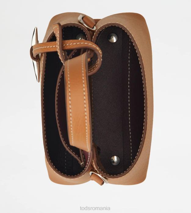 micro geanta din piele femei Tod's 080D461 maro